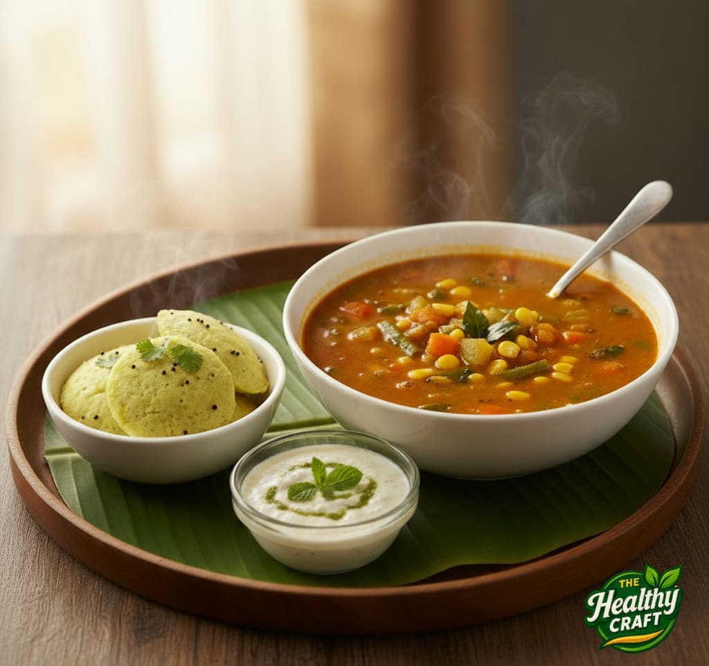 Moong dal idli